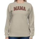 MAMA Leopard Print Women's Sweatshirt
