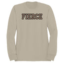 Fierce Leopard Print Women's Sweatshirt