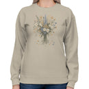 Vintage Wildflower Bouquet Women's Sweatshirt