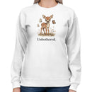Unbothered Cute Fawn Women's Sweatshirt