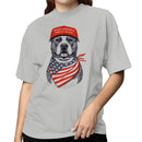 Make America Great Patriotic Dog Women's T-shirt