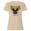 America FAFO Eagle with Rifle Women's T-shirt