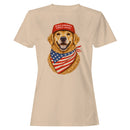 MAGA Patriotic Dog Women's T-shirt