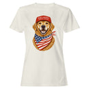 MAGA Patriotic Dog Women's T-shirt