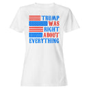 Trump Was Right USA Women's T-shirt