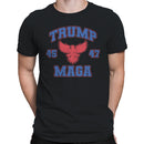 Trump 45 47 MAGA Eagle Men's T-shirt
