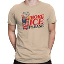 More Ice Please Flag Drink Men's T-shirt