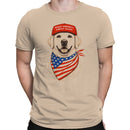 Make America Great Patriotic Dog Men's T-shirt