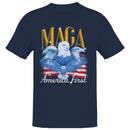 America First Patriotic Eagle Men's T-shirt