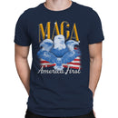America First Patriotic Eagle Men's T-shirt