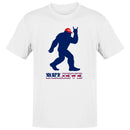 Patriotic Bigfoot Believe USA Men's T-shirt