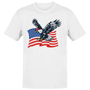 Eagle American Flag Men's T-shirt