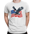 Eagle American Flag Men's T-shirt