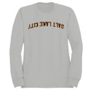 Salt Lake City Arch Bold Text Men's Sweatshirt
