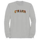 Buffalo Tiger Print Bold Lettering Men's Sweatshirt