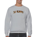 Santa Fe Tiger Print Lettering Men's Sweatshirt