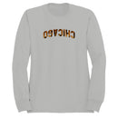Chicago Tiger Print Bold Text Men's Sweatshirt