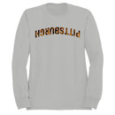 Pittsburgh Tiger Stripe Block Letters Men's Sweatshirt