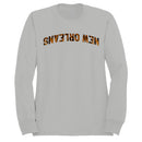 New Orleans Tiger Print Arched Men's Sweatshirt