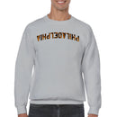 Philadelphia Tiger Print Arched Text Men's Sweatshirt