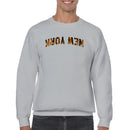 New York Tiger Print Graphic Men's Sweatshirt