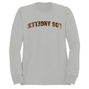 Los Angeles Tiger Print Arch Text Men's Sweatshirt