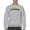 Asheville Tiger Print Arched Text Men's Sweatshirt