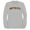 Cleveland Tiger Print Arch Text Men's Sweatshirt