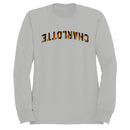 CHARLOTTE Tiger Print Arch Design Men's Sweatshirt
