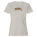 USA Tiger Upside Down Print Women's T-shirt