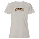 Denver Tiger Print Bold Text Women's T-shirt