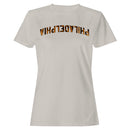 Philadelphia Tiger Print Arched Text Women's T-shirt