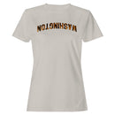 Washington Arched Tiger Pattern Women's T-shirt