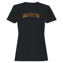 NOSIDAM Tiger Print Women's T-shirt with Bold Letters