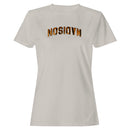 NOSIDAM Tiger Print Women's T-shirt with Bold Letters