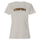 SAVANNAH Tiger Print Arched Text Women's T-shirt