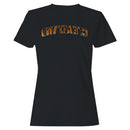 Cleveland Tiger Print Arch Text Women's T-shirt