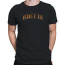 St. Louis Tiger Print Bold Text Men's T-shirt