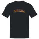 PHOENIX Animal Print Bold Lettering Men's T-shirt