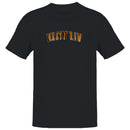 Atlanta Tiger Print Bold Text Men's T-shirt