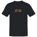 Miami Tiger Fur Curved Text Men's T-shirt