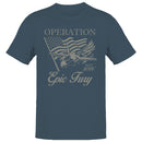 Epic Fury 2026 Fighter Jet Men's T-shirt