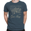 Epic Fury 2026 Fighter Jet Men's T-shirt