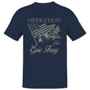 Epic Fury 2026 Fighter Jet Men's T-shirt