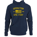 Epic Fury 2026 Flag Pride Men's Hoodie