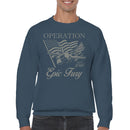 Epic Fury 2026 Fighter Jet Men's Sweatshirt