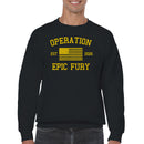 Epic Fury 2026 Flag Pride Men's Sweatshirt