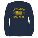 Epic Fury 2026 Flag Pride Men's Sweatshirt