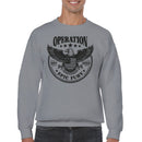 Epic Fury Eagle Emblem Men's Sweatshirt