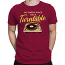 Happy Place Turntable Men's T-shirt